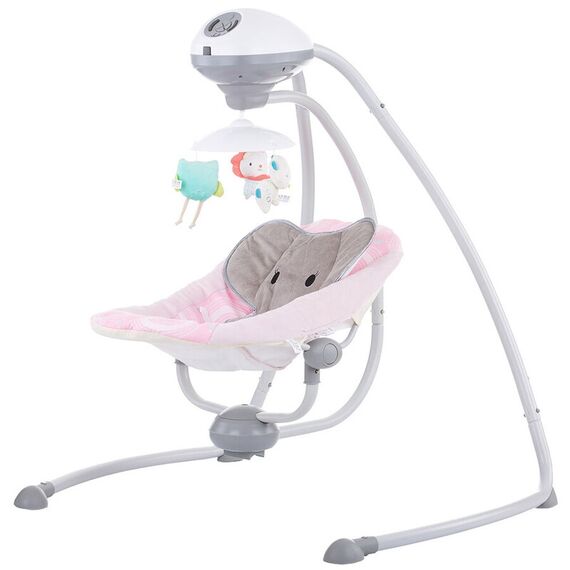Leagan electric Chipolino Aida pink dumbo, Culoare: Roz  - ExclusivMAG.ro