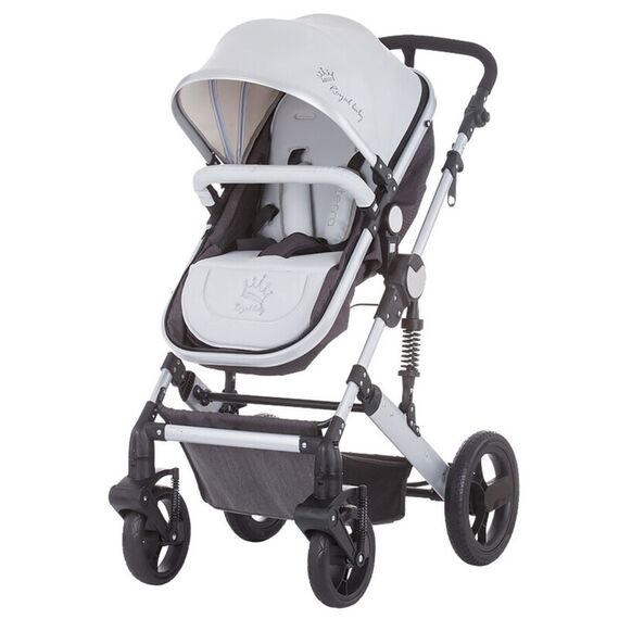 Carucior 2 in 1 Chipolino Terra graphite linen  - ExclusivMAG.ro