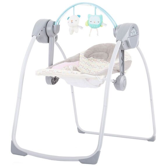 Leagan electric Chipolino Felicity Bird, Culoare: Crem  - ExclusivMAG.ro