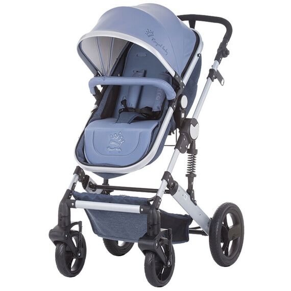 Carucior 2 in 1 Chipolino Terra blue linen  - ExclusivMAG.ro