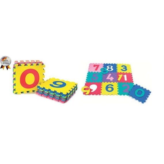 BabyGo - Salteluta de joaca cu cifre si litere Puzzle 36 piese - poza 2 - ExclusivMAG.ro