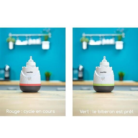 Incalzitor de biberoane (recipiente) pentru casa si masina Tulip Cream Babymoov - poza 2 - ExclusivMAG.ro