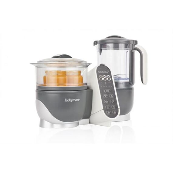 Robot multifunctional 5 in 1 Nutribaby (+) Industrial Grey Babymoov, Culoare: Gri - poza 6 - ExclusivMAG.ro