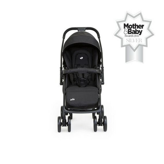 Carucior Joie cu maner reversibil Mirus Midnight, Culoare: Negru - poza 4 - ExclusivMAG.ro