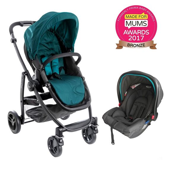 Carucior Evo II TS Harbour Blue - Graco  - ExclusivMAG.ro