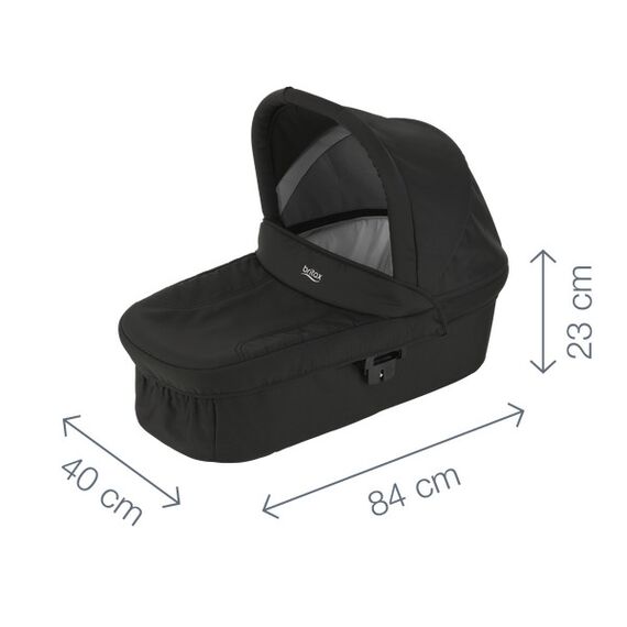Landou clasic Hard Cosmos Black Britax, Culoare: Negru - poza 2 - ExclusivMAG.ro