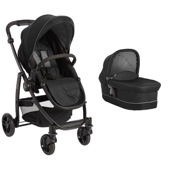 Carucior Evo II 2 in 1 Black Grey - Graco  - ExclusivMAG.ro