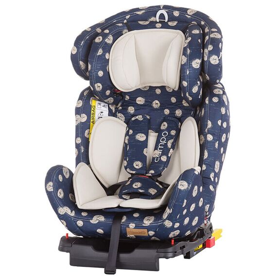 Scaun auto Isofix Chipolino Campo 0-36 kg dots beige, Culoare: Crem, Grupa: 0-36kg (0 luni - 12 ani)  - ExclusivMAG.ro