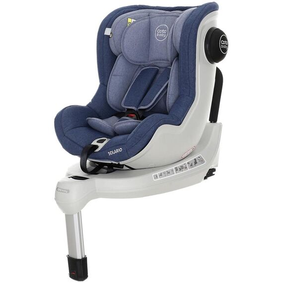 Scaun auto Isofix Solario Melange Albastru - Coto Baby  - ExclusivMAG.ro