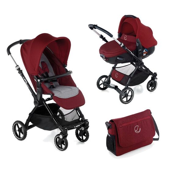 Carucior Jane Kendo Matrix Light 2 Red Beign, Culoare: Gri/Rosu  - ExclusivMAG.ro