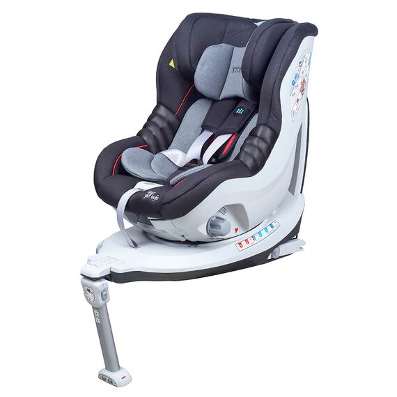 Scaun auto Rear Facing rotativ Tiago 0-18 kg negru Kidscare, Culoare: Negru, Grupa: 0-18kg (0 luni - 4 ani)  - ExclusivMAG.ro
