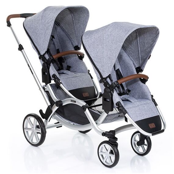 Carucior gemeni Zoom Graphite Grey 2019 ABC-Design  - ExclusivMAG.ro
