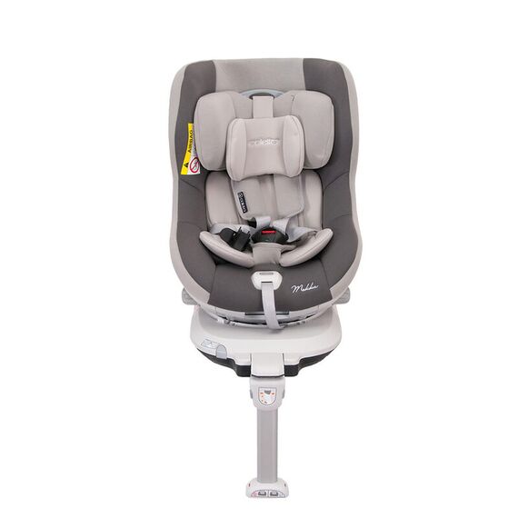 Scaun auto MOKKA rotativ 360 grade cu ISOFIX 0-18 kg Gri Coletto, Culoare: Gri deschis, Grupa: 0-18kg (0 luni - 4 ani) - poza 2 - ExclusivMAG.ro