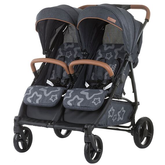 Carucior gemeni Chipolino Passo Doble granite grey  - ExclusivMAG.ro