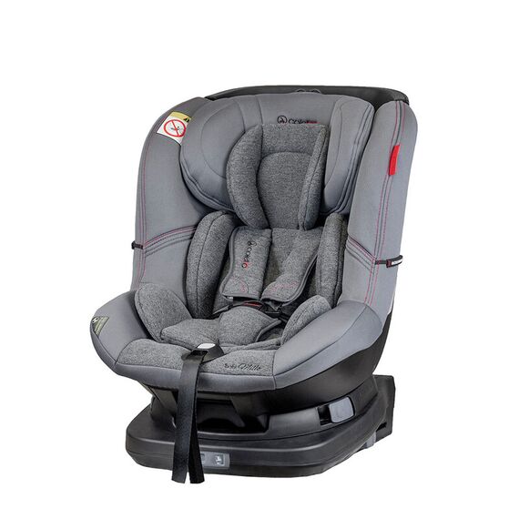 Scaun auto Millo rotativ 360 grade cu ISOFIX 0-18 kg Gri Coletto, Culoare: Gri, Grupa: 0-18kg (0 luni - 4 ani)  - ExclusivMAG.ro