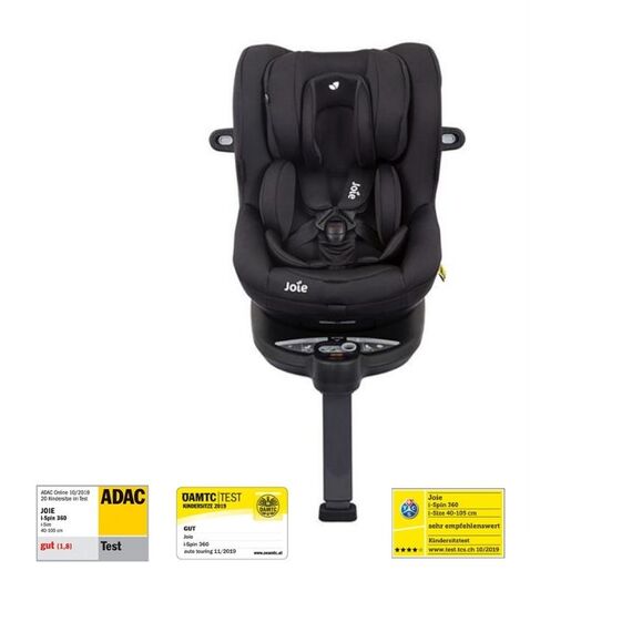 Scaun auto Joie I-Spin 360° Coal, nastere-105 cm - poza 10 - ExclusivMAG.ro
