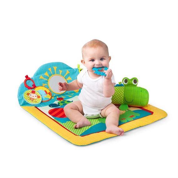 Bright Starts – Salteluta de joaca Cuddly Crocodile - poza 2 - ExclusivMAG.ro