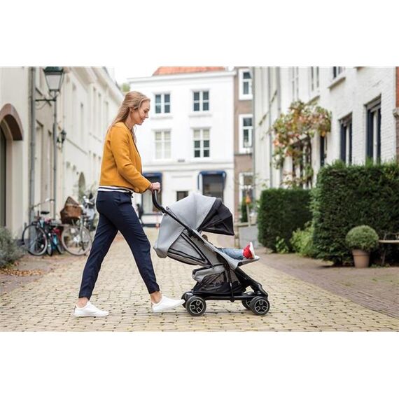 Carucior Ultracompact Pepp Next Aspen, Culoare: Gri/Negru - poza 3 - ExclusivMAG.ro