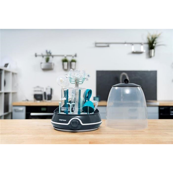 Sterilizator electric si uscator de biberoane 2 in 1 Turbo (+) Babymoov - poza 10 - ExclusivMAG.ro