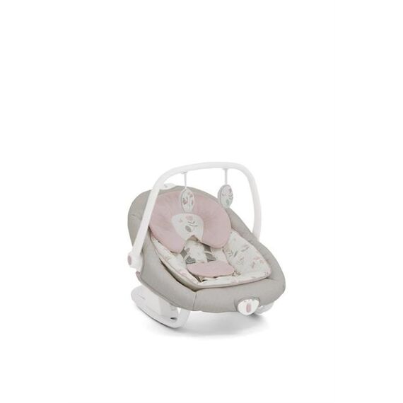 Leagan si balansoar rotativ Joie Serina 2 in 1 Flowers Forever, Culoare: Roz - poza 3 - ExclusivMAG.ro