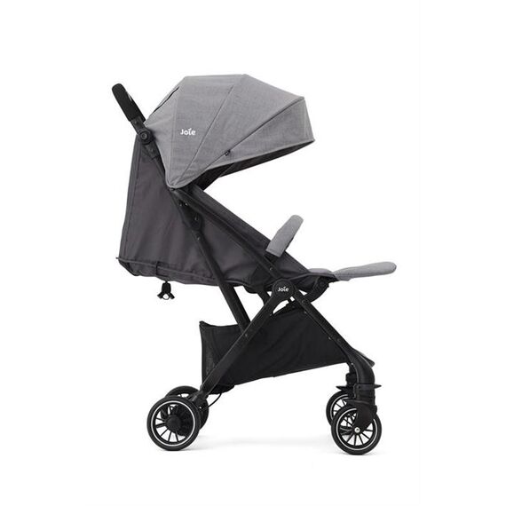 Carucior Joie ultracompact Tourist Gray Flannel, Culoare: Gri - poza 3 - ExclusivMAG.ro