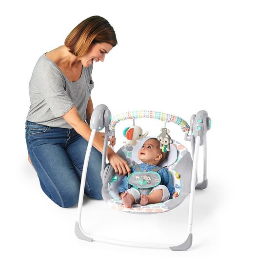 Bright Starts – Leagan portabil Whimsical Wild™ - poza 12 - ExclusivMAG.ro
