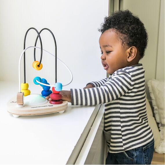 Jucarie cu bile din lemn Hape Color Mixer Baby Einstein - poza 2 - ExclusivMAG.ro