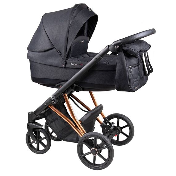 Carucior Craft 3 in 1 C04 Coletto, Culoare: Gri/Negru  - ExclusivMAG.ro
