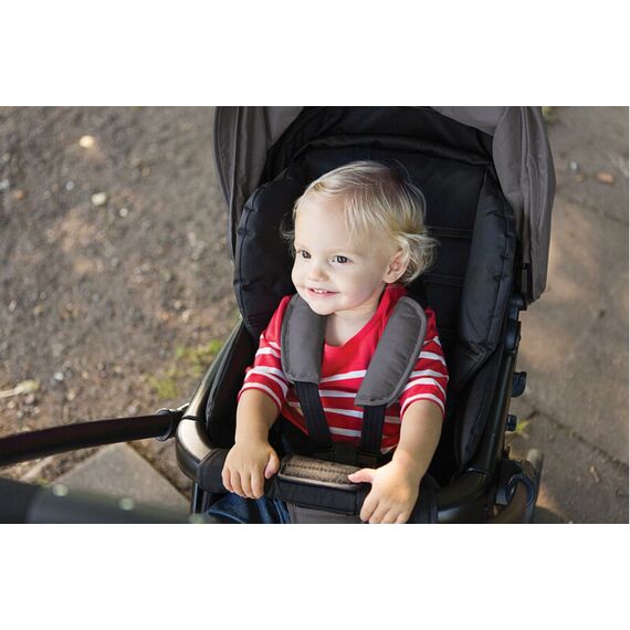 Carucior Joie cu maner reversibil Mirus Ember, Culoare: Gri/Negru - poza 2 - ExclusivMAG.ro