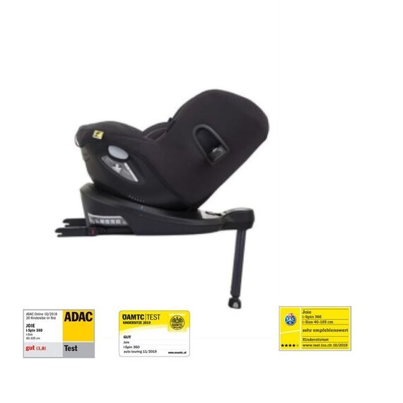 Scaun auto Joie I-Spin 360° Coal, nastere-105 cm - poza 13 - ExclusivMAG.ro