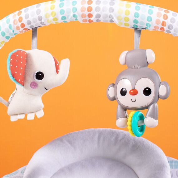 Bright Starts – Leagan portabil Whimsical Wild™ - poza 3 - ExclusivMAG.ro