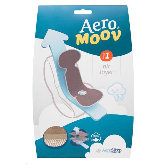 Protectie Antitranspiratie Scaun Auto GR 1 BBC Organic Sand Aeromoov - poza 11 - ExclusivMAG.ro