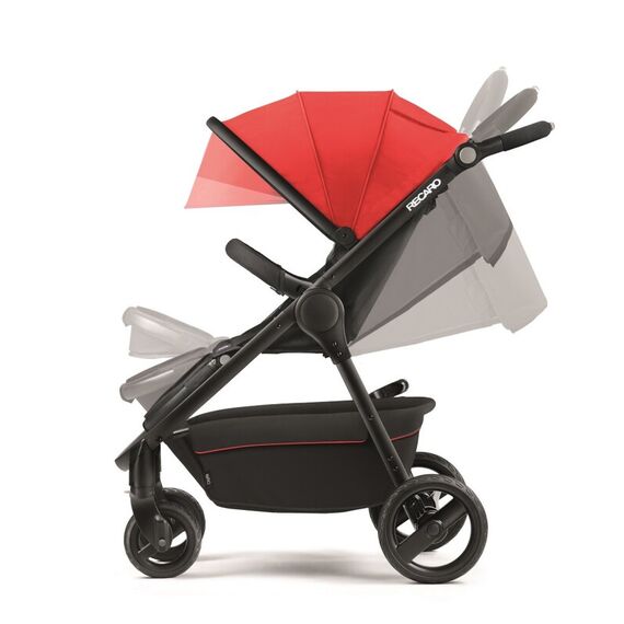 Carucior Sport pentru Copii Citylife Pink - RECARO - poza 4 - ExclusivMAG.ro