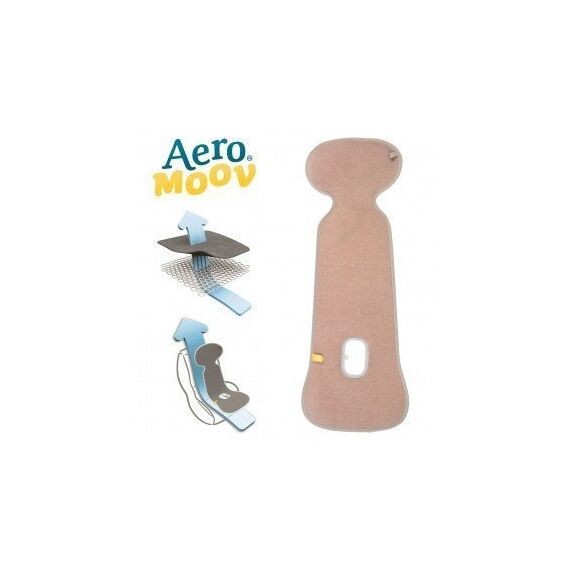 Protectie Antitranspiratie Scaun Auto GR 1 BBC Organic Sand Aeromoov - poza 3 - ExclusivMAG.ro