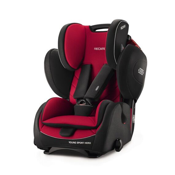 Scaun auto Recaro Young Sport Hero Racing Red, Culoare: Rosu/Negru, Grupa: 9-36kg (9 luni - 12 ani)  - ExclusivMAG.ro