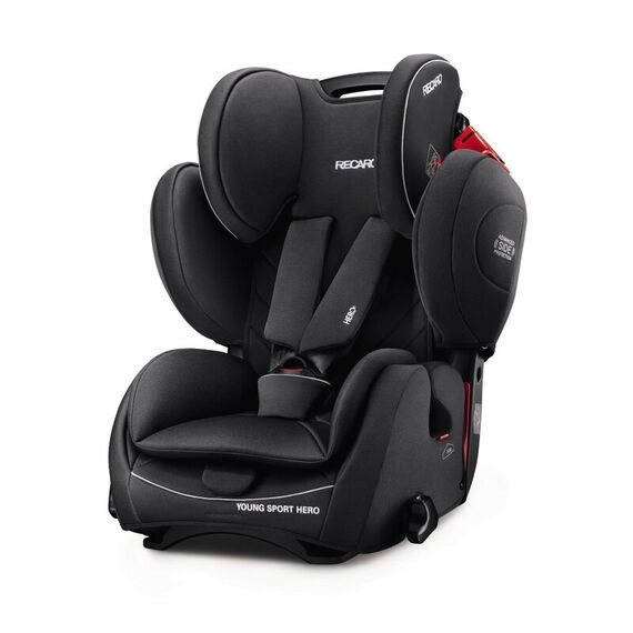 Scaun auto Recaro Young Sport Hero Performance Black, Culoare: Negru, Grupa: 9-36kg (9 luni - 12 ani) - poza 3 - ExclusivMAG.ro