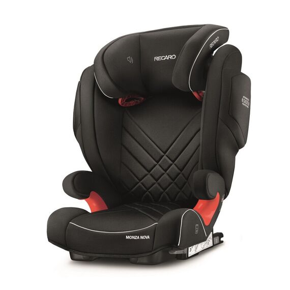 Scaun auto Isofix Monza Nova 2 Performance Black - Recaro, Culoare: Negru, Grupa: 15-36kg (4 ani - 12 ani)  - ExclusivMAG.ro