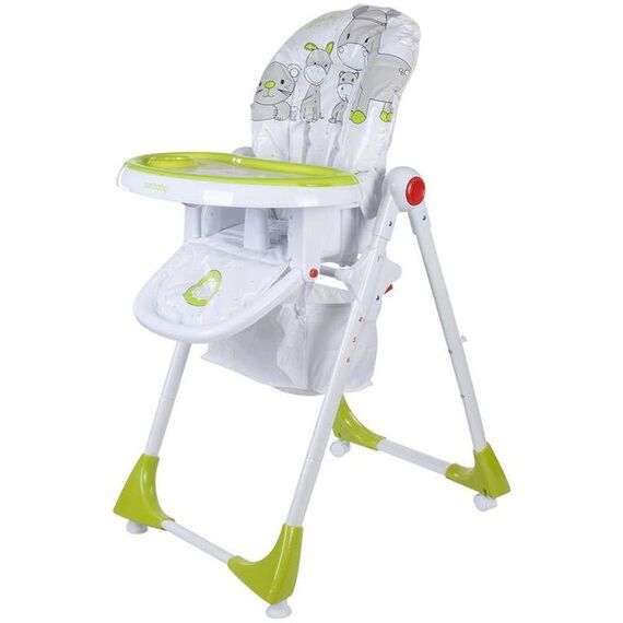 Scaun de masa Comfort Lux Verde - Sun Baby  - ExclusivMAG.ro