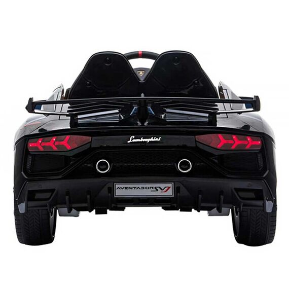 Masinuta electrica Chipolino Lamborghini Aventador SVJ black cu roti EVA, Culoare: Negru - poza 7 - ExclusivMAG.ro