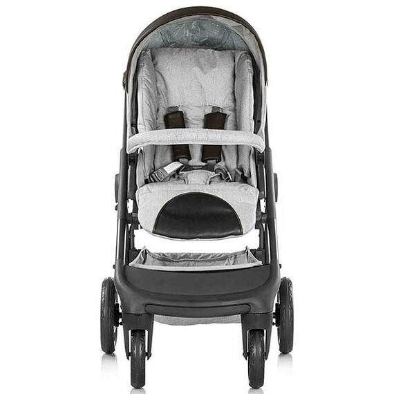 Carucior Chipolino Aura 3 in 1 smoked pearl linen melange - poza 6 - ExclusivMAG.ro