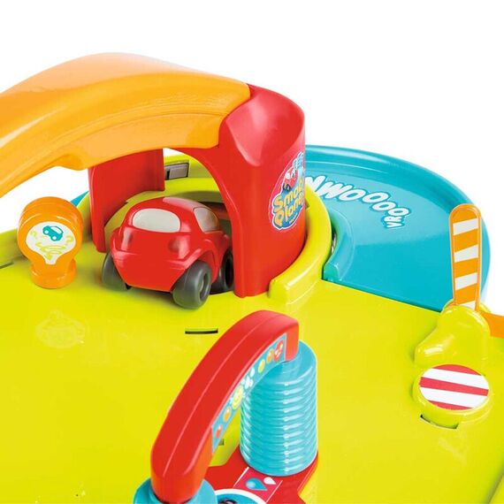 Jucarie Smoby Garajul mare Vroom Planet cu 1 masinuta - poza 6 - ExclusivMAG.ro