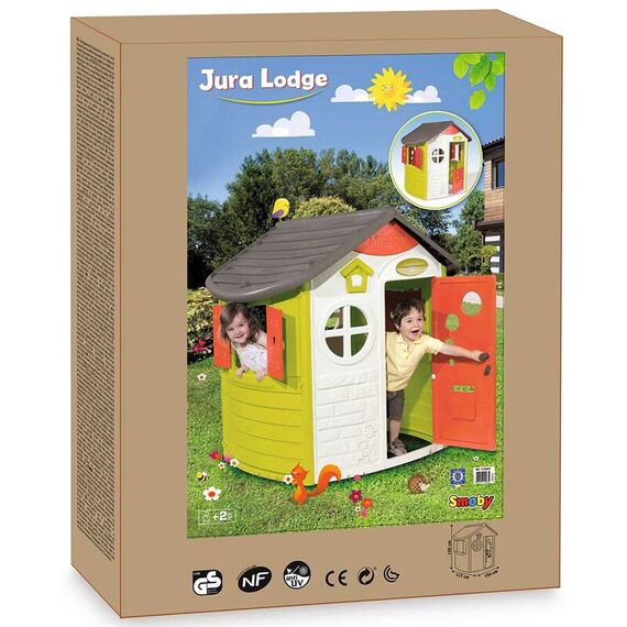 Casuta pentru copii Smoby Jura Logde Playhouse - poza 5 - ExclusivMAG.ro