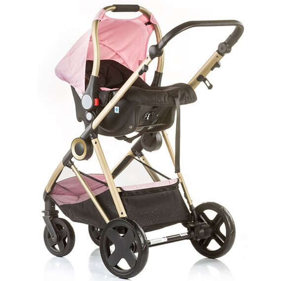 Carucior 3 in 1 Chipolino Sensi pink mist - poza 6 - ExclusivMAG.ro