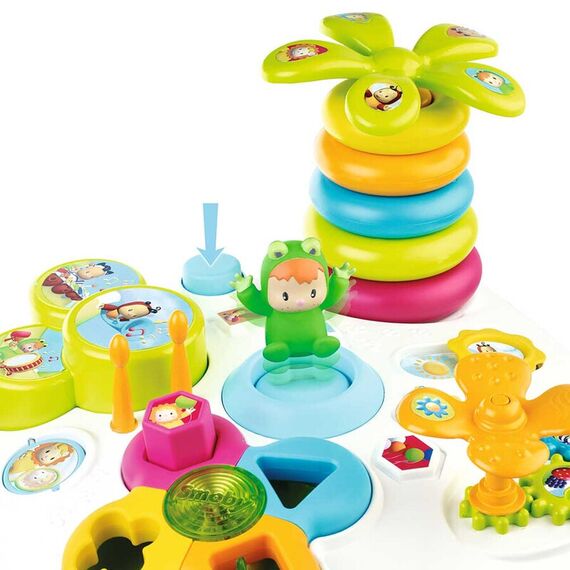 Masa educativa Smoby Cotoons albastru cu efecte sonore si luminoase - poza 5 - ExclusivMAG.ro