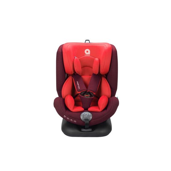 Scaun auto rotativ Apramo Unique Ruby Red, 0 - 36 kg, Culoare: Rosu, Grupa: 0-36kg (0 luni - 12 ani) - poza 2 - ExclusivMAG.ro