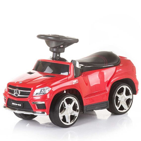 Masinuta de impins cu copertina Chipolino Mercedes Benz GL63 AMG red, Culoare: Rosu - poza 6 - ExclusivMAG.ro