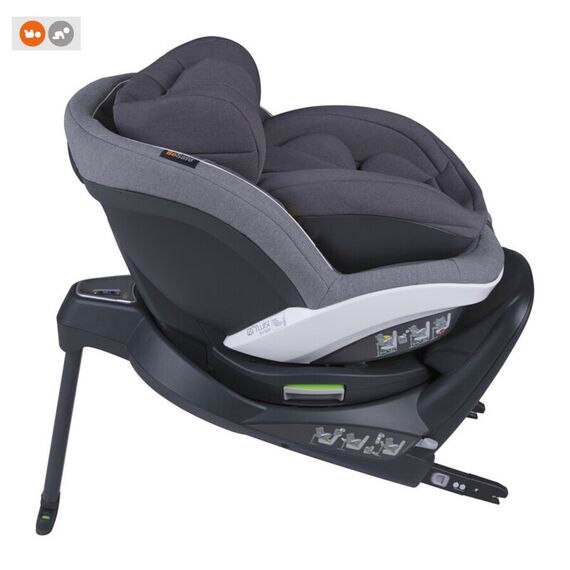 Scaun auto BeSafe iZi Twist B i-Size (0-4 ani) Metallic Mélange, Culoare: Gri, Grupa: 0-18kg (0 luni - 4 ani) - poza 4 - ExclusivMAG.ro