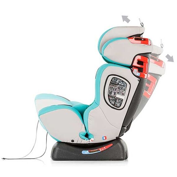 Scaun auto Chipolino 4 Max 0-36 kg pink - poza 3 - ExclusivMAG.ro