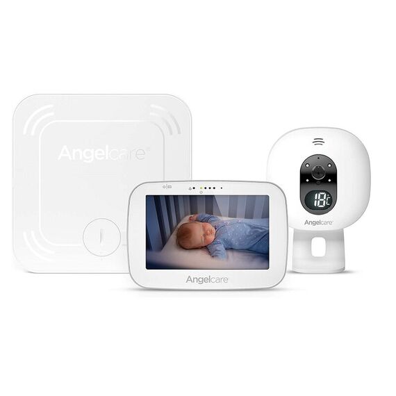 Videofon si Monitor de miscare Angelcare AC527 SensAsure cu placa de detectie wireless  - ExclusivMAG.ro