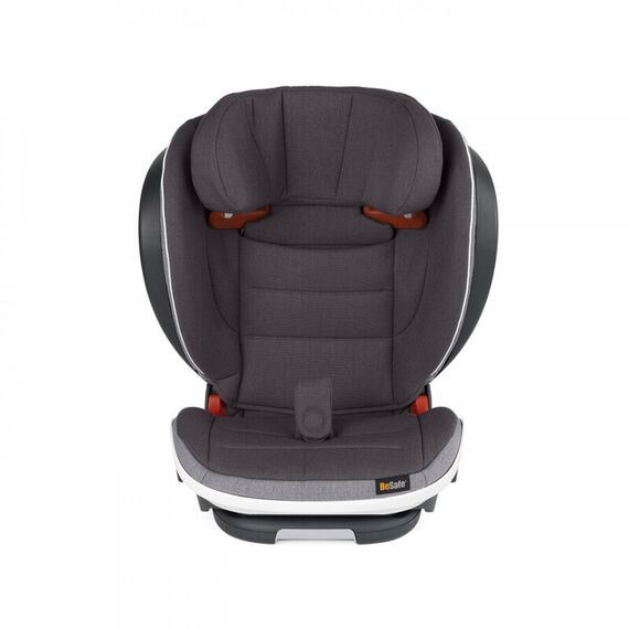 Scaun auto BeSafe iZi Flex Fix i-Size Metallic Mélange, Culoare: Alb/Gri, Grupa: 15-36kg (4 ani - 12 ani) - poza 3 - ExclusivMAG.ro